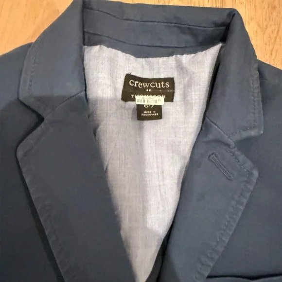 J crew size 6/7 Navy Blue Suit - Picture 3 of 4